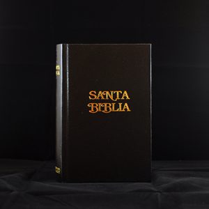 Spanish Black Bible Hard cover - Santa Biblia